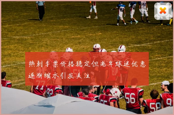 热刺季票价格稳定但老年球迷优惠逐渐缩水引发关注