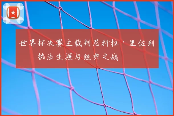 世界杯决赛主裁判尼科拉·里佐利的执法生涯与经典之战